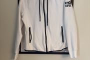 Women's Gym&amp;Coffee white/black hoodie.