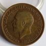 1932 Halfpenny George V bronze coin Image 2