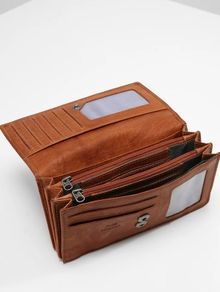 Spikes & Sparrow Wallet - cognac