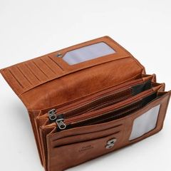 Spikes & Sparrow Wallet - cognac