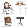 Kids Bistro Table and Chair Set, Cheeky Monkey Image 3