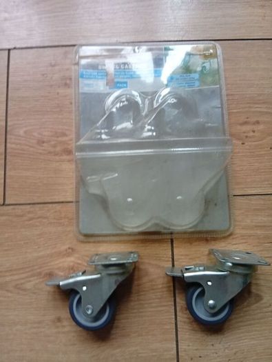 Brand New Heavy Duty Castors Wheels Set 50mm