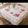 vintage Floral Tablecloth Image 2