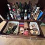 Vintage Drinks Cabinet/ TV Unit, Solid Wod Image 3