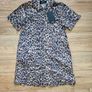 JJXX Leopard Print Mini Denim Dress Image 3