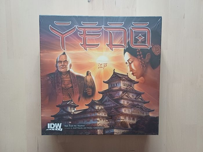 Yedo Strategy Board Game Shogun Japan IDW Games 2012 OOP NEW SEALED