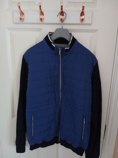 Bugatti Men's Hybrid Quilted Cardigan Jacket
