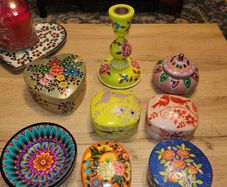 Wooden decorations