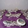 Collection of 11 Vintage Chinese Dragon chopstick and spoon holder Image 5