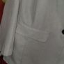 Cream Coloured Zara Blazer Size 8 Image 2