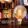 Vintage Bulb, G95 E27 LED Filament Lamp Image 6