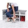 Shoes Cupboard Storage With Cushion - Free Delivery Image 6