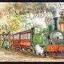 1995 Ireland Transport: Narrow Gauge Railways Commemorative Stamps Maximum Cards Mint Image 4