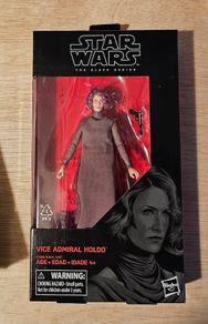 Star Wars Vice Admiral Holdo 6" Scale Black Series New & Unopened