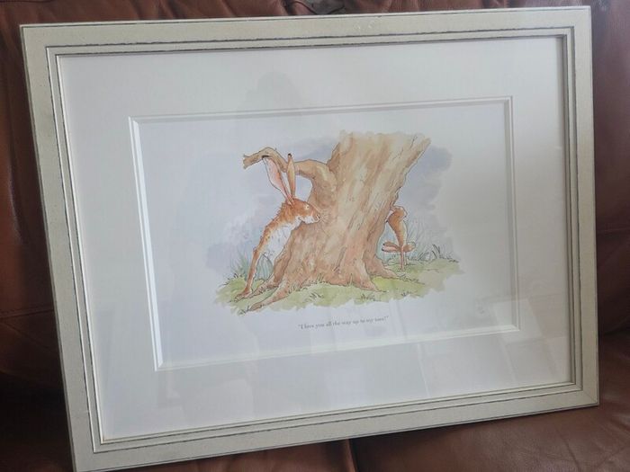 Guess How Much I Love You Limited Edition Framed Nursery Wall Art Print
