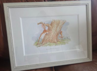 Guess How Much I Love You Limited Edition Framed Nursery Wall Art Print
