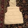 Gap Down Body Warmer with detachable faux fur and hood, size-L(14) Image 2