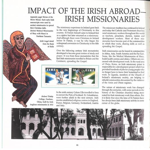 1988/89 Ireland The Irish Stamp Limited Edition Hardback Year Book. Contains all commemorative stamps from June 1988 to June 1989. Included 44 images of conents