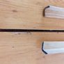 Two 2.4m Wooden moulding at right angles.  20mm x 20mm x 2.4m Image 4