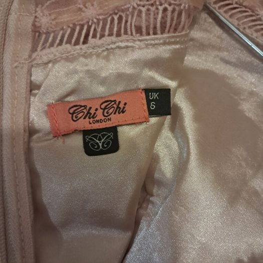 Chi chi London blush pink dress and riverisland matching sandals