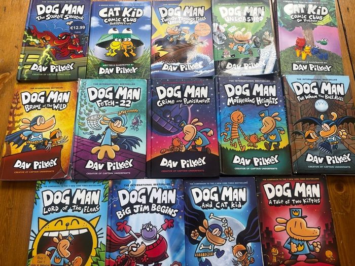 Full collection of DOGMAN books and DOGMAN game