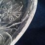 Hadeland, crystal platter , Scandinavian glass, Norway Glass platter Image 7