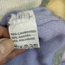 vintage 80s pastel abstract print jumper wool large Image 7