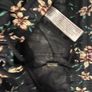Massimo Dutti Men swim Shorts Black Floral Nylon Blend Lined Beach Trunk size xl Image 6