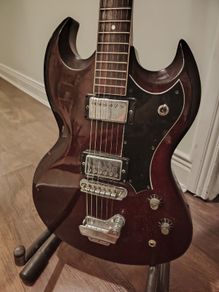 Vintage Early 1970s Sakai SG-Style Electric Guitar - Made in Japan - MIJ