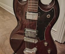 Vintage Early 1970s Sakai SG-Style Electric Guitar - Made in Japan - MIJ
