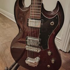 Vintage Early 1970s Sakai SG-Style Electric Guitar - Made in Japan - MIJ