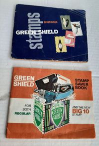 Green Shield stamp book from 60's