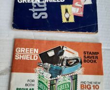 Green Shield stamp book from 60's