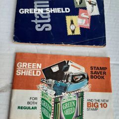 Green Shield stamp book from 60's