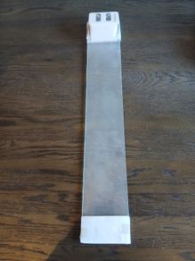 Glass Bathroom shelf with fittings