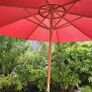 Garden umbrella with base Image 6