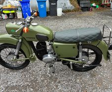 Vintage MZ 2 Stroke Bike. MINT