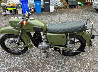 Vintage MZ 2 Stroke Bike. MINT