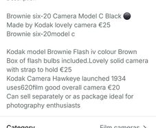 Cameras