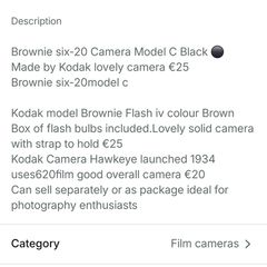 Cameras