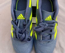 adidas Goleto Football boots ink and Solar yellow VI FG JR size 13