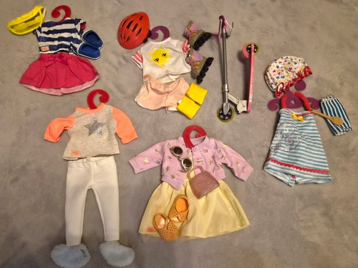 Our Generation doll clothes and accessories bundle