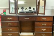 Vintage Mahogany Dresser with Mirror