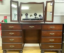 Vintage Mahogany Dresser with Mirror