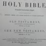 Antique Holy Bible Douay Version Image 5