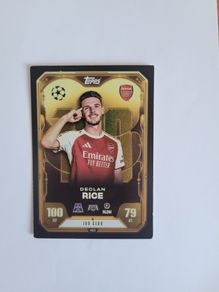 Declan Rice 100 Club Arsenal - Topps Match Attax 2025/26 UEFA Champions League