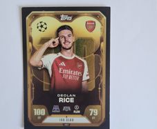 Declan Rice 100 Club Arsenal - Topps Match Attax 2025/26 UEFA Champions League