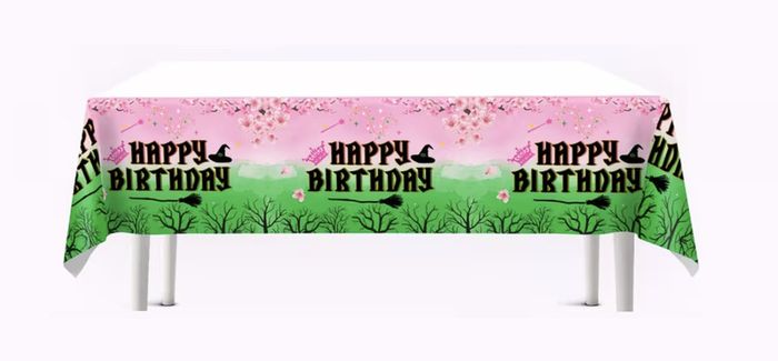 Wicked Birthday Tablecloth