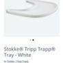 stokke Tripp trap tray. Image 2