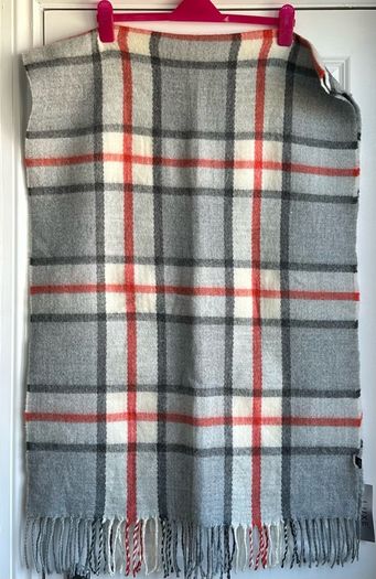 Large tartan scarf